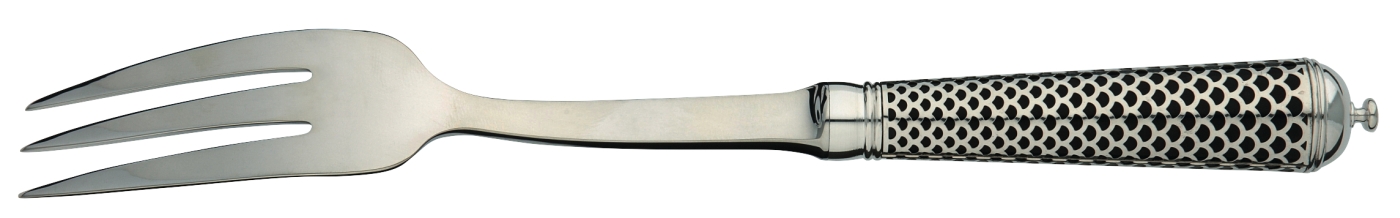 Serving fork in sterling silver - Ercuis