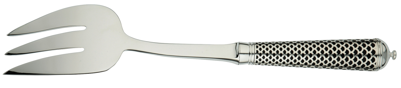 Fish serving fork in sterling silver - Ercuis