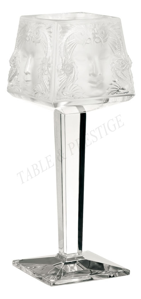 Masque de Femme on foot votive Clear - Lalique
