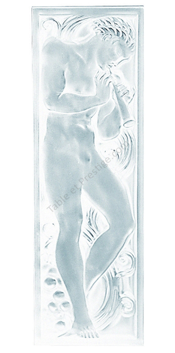 Right reed piper panel mirror - Lalique