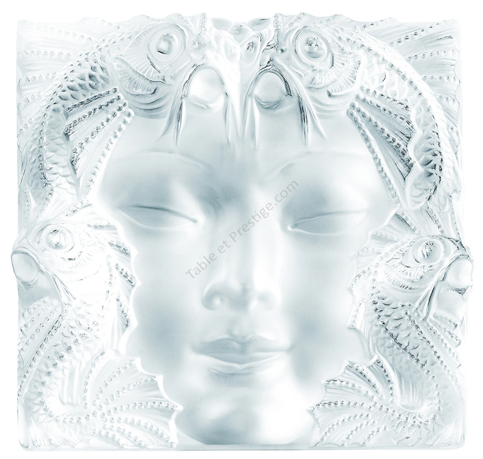 Woman mask panel 80 mirror - Lalique