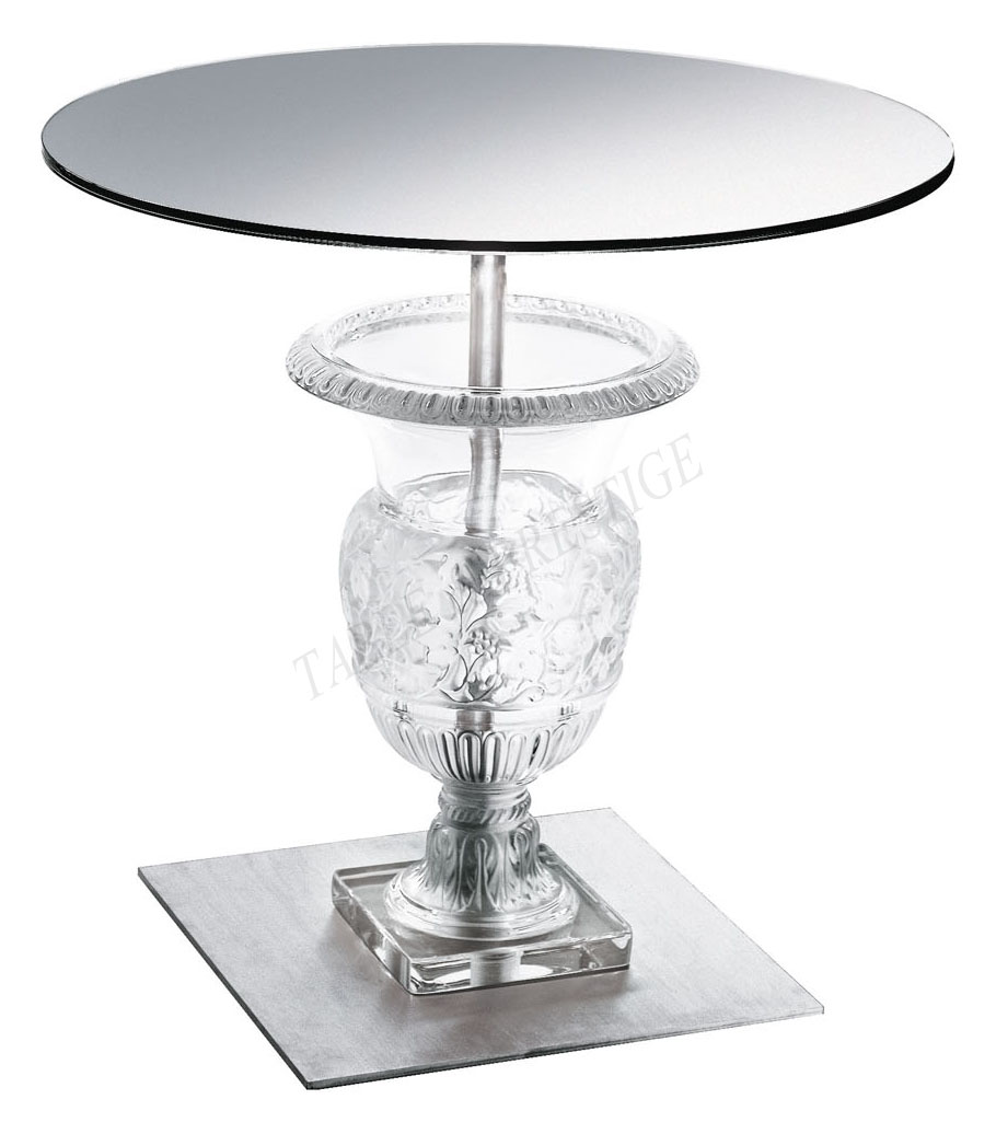 Versailles pedestal table - Lalique