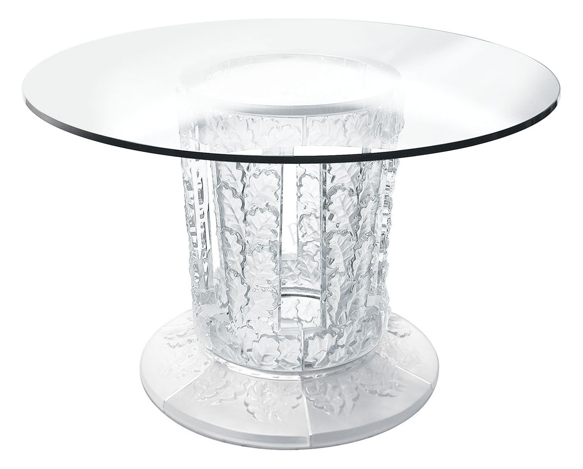 Oak table - Lalique