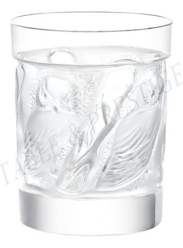 Owl old fashion tumbler Clear - Lalique