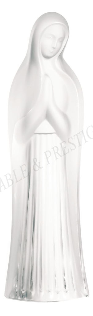 Virgin with Hands Together ornament Clear - Lalique