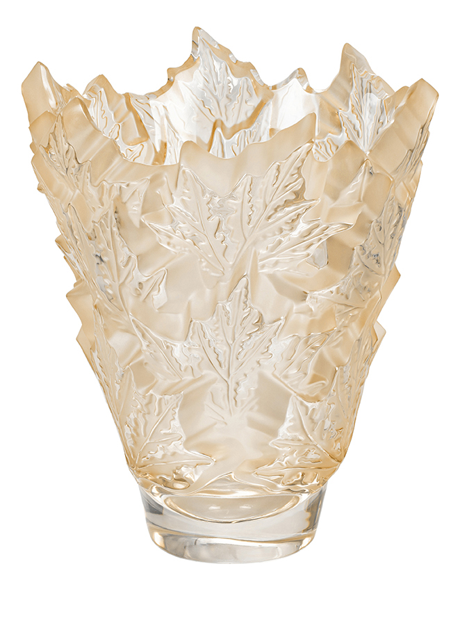 Champs-élysées vase gold luster - Lalique