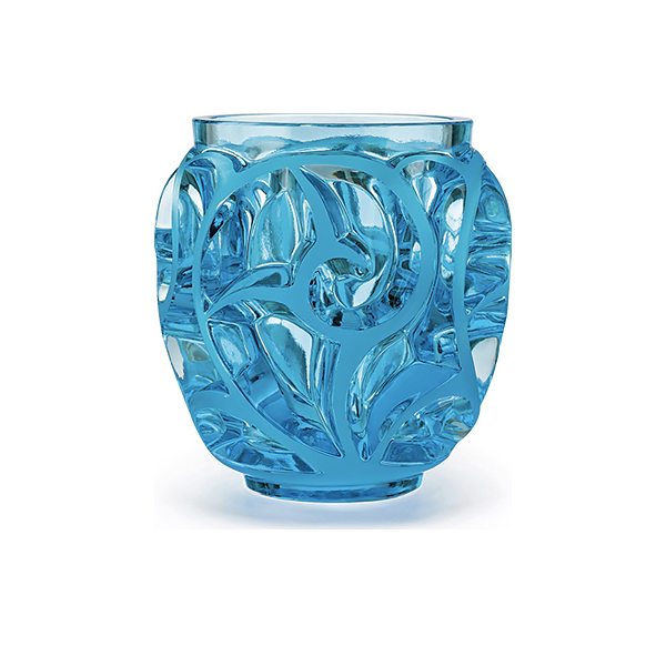 vase Light blue Lalique tourbillons 10571500