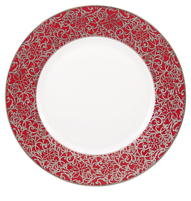 American dinner plate red - Raynaud