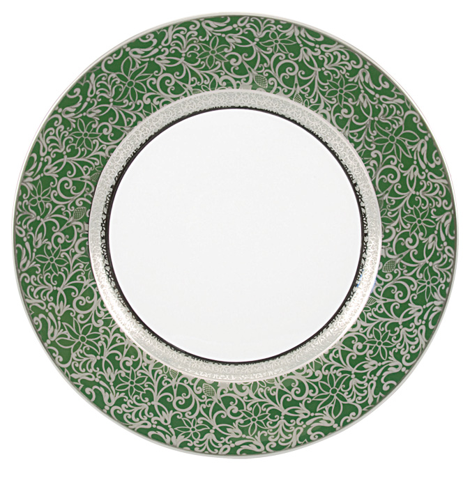 American dinner plate green - Raynaud