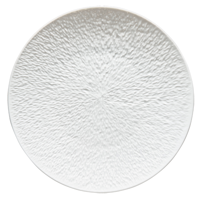 Buffet plate completely engraved - Raynaud