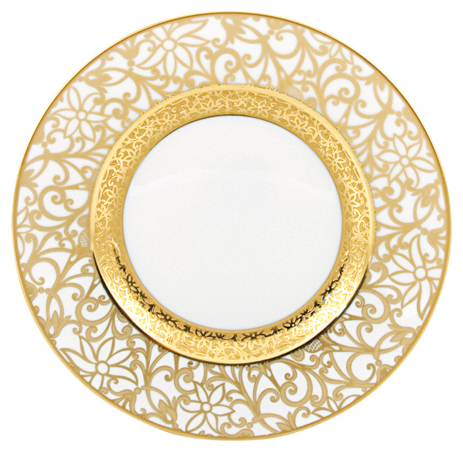 Buffet plate white - Raynaud