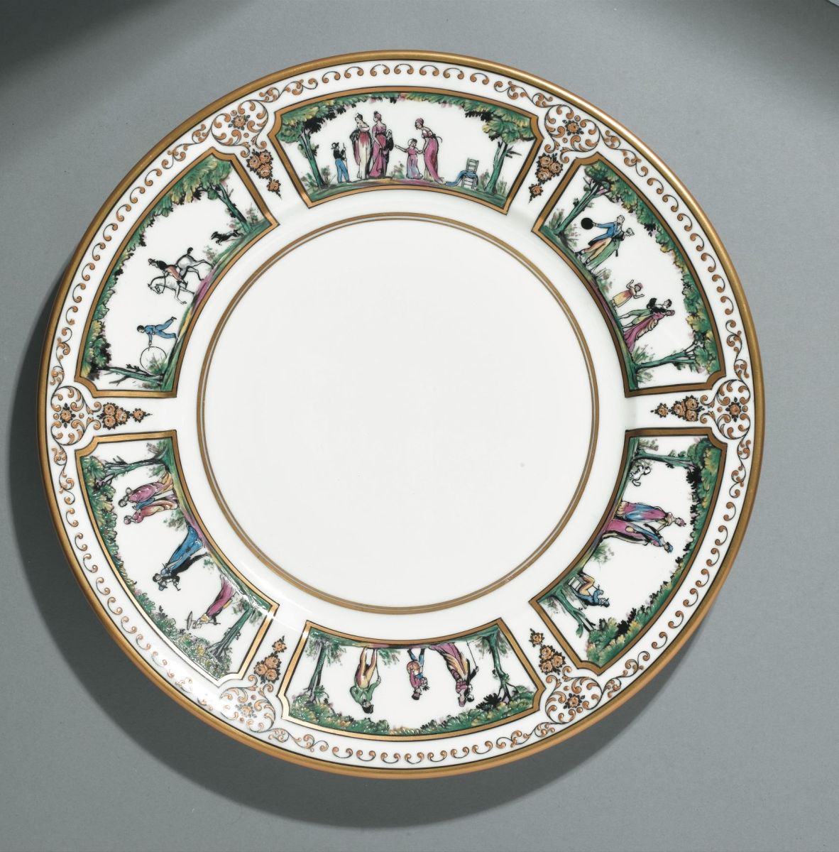 Rim soup plate - Raynaud