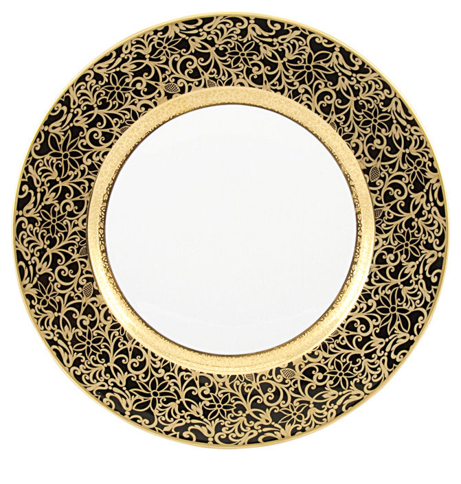 American dinner plate black - Raynaud