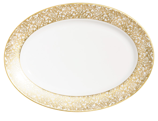 Oval dish white - Raynaud