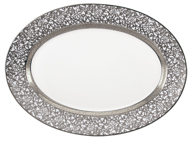 Oval dish white - Raynaud