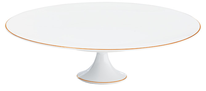 Petit four stand large orange apricot - Raynaud