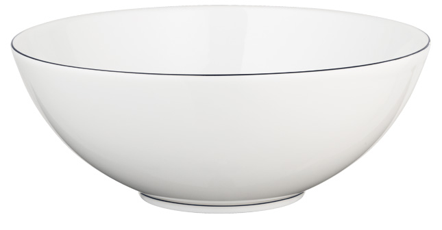Salad bowl small black ink - Raynaud