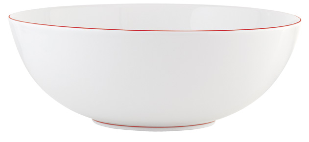Salad bowl large vermilion - Raynaud