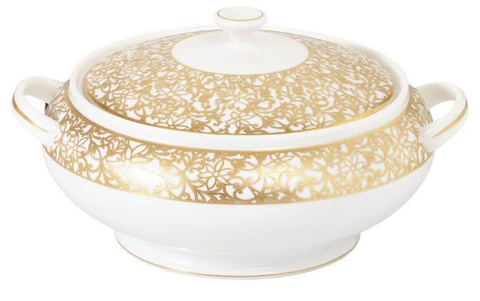 Soup tureen white - Raynaud