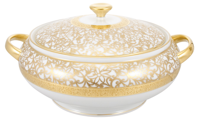Soup tureen white - Raynaud