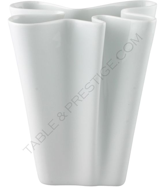 Flux White Vase 20 Cm Flux Rosenthal Shop Studio Line 14259 800001