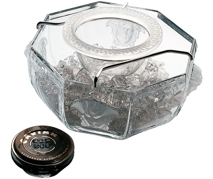 Caviar bowl with insert 3 pcs. - Rosenthal versace