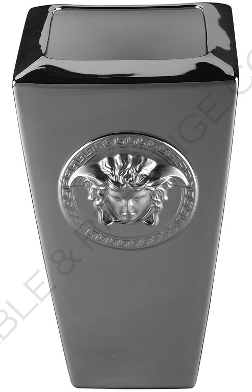 Versace Medusa Platin Vase 24 Cm Versace Medusa Platinum Rosenthal