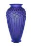 Large rhythms vase - Daum
