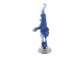 Dancing elephant in blue crystal - Lalique