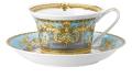 Cup &amp saucer 4 low in porcelain - Rosenthal