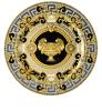 Service plate in porcelain - Rosenthal