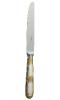 Carving fork in sterling silver and gilding - Ercuis