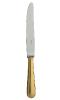 Dinner knife in gilded silver plated - Ercuis