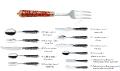 Fish fork in sterling silver - Ercuis