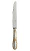 Fish serving fork in silver lated and gilding - Ercuis