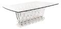 Cactus rectangular table without top - Lalique