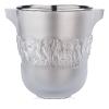 Bacchantes champagne cooler in clear crystal - Lalique