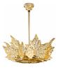 Champs-élysées chandelier in gold luster crystal, gilded finish (1 tier) - Lalique