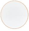 2 x bread and butter plate orange apricot - Raynaud