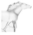 Kazak horse sculpture clear - Lalique