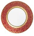 American dinner plate red - Raynaud