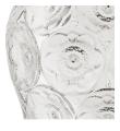 Anemones vase in clear crystal - Lalique