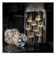 Tourbillons small vase gold luster - Lalique