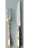 Dinner spoon in sterling silver gilt (vermeil) - Ercuis