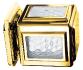 Metropolis door knob Gilded - Lalique