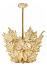 Champs-élysées chandelier in gold luster crystal, gilded finish (3 tiers) - Lalique