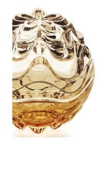 Vibration box in gold luster crystal gold luster - Lalique