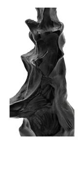Dancing elephant in black crystal black - Lalique