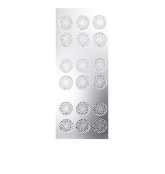 Venise interior panel in clear crystal, satin finish glass - Lalique
