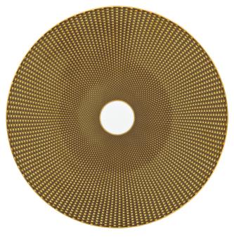 Buffet plate brown - Raynaud